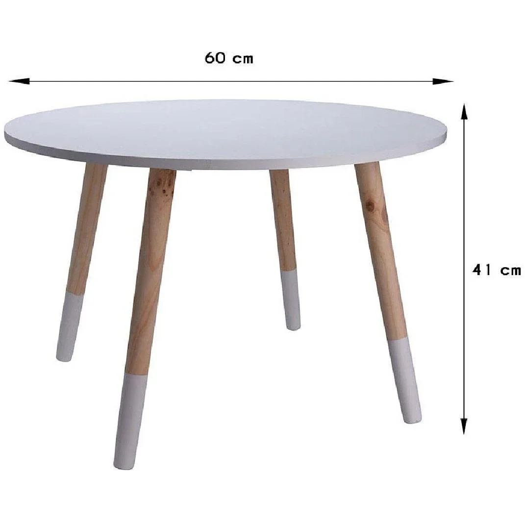 KidCollection Kindertisch Holz - 60 x 60 x 41 cm - 0