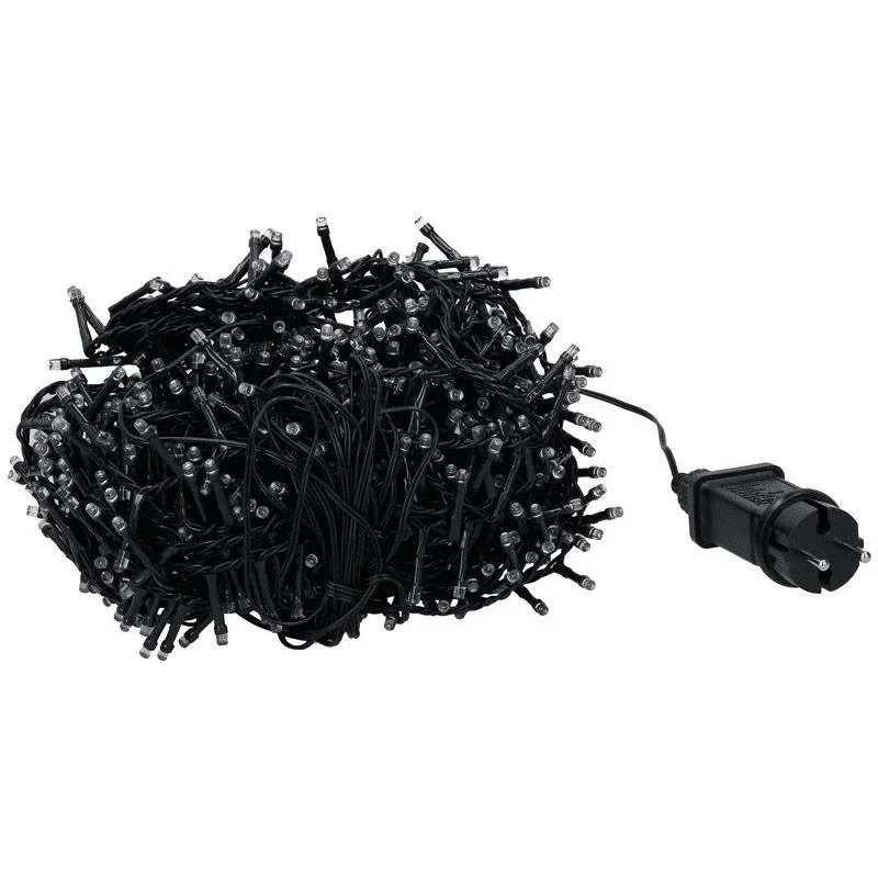 LED Lichtkette Cluster Warm-weiss 1000 stuks 25 meter - 3