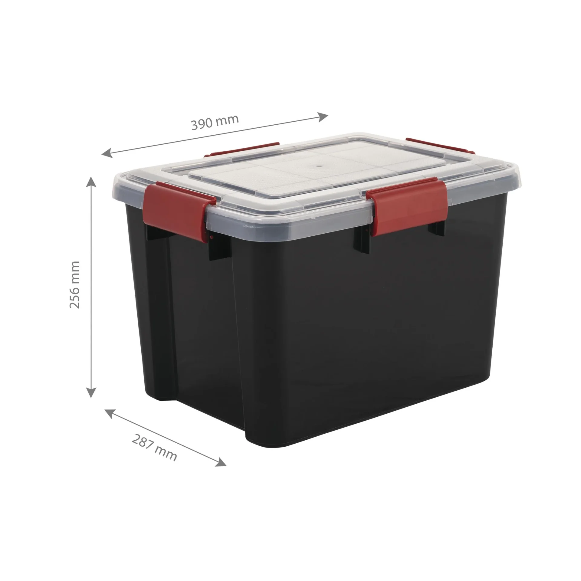 Wasserdichte Box AT-SD BkR/C/D, schwarz, 20 Liter - 2