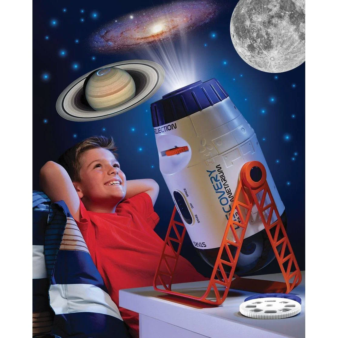 Discovery Mindblow Weltraumprojektor - 2in1 - Planetarium - 0