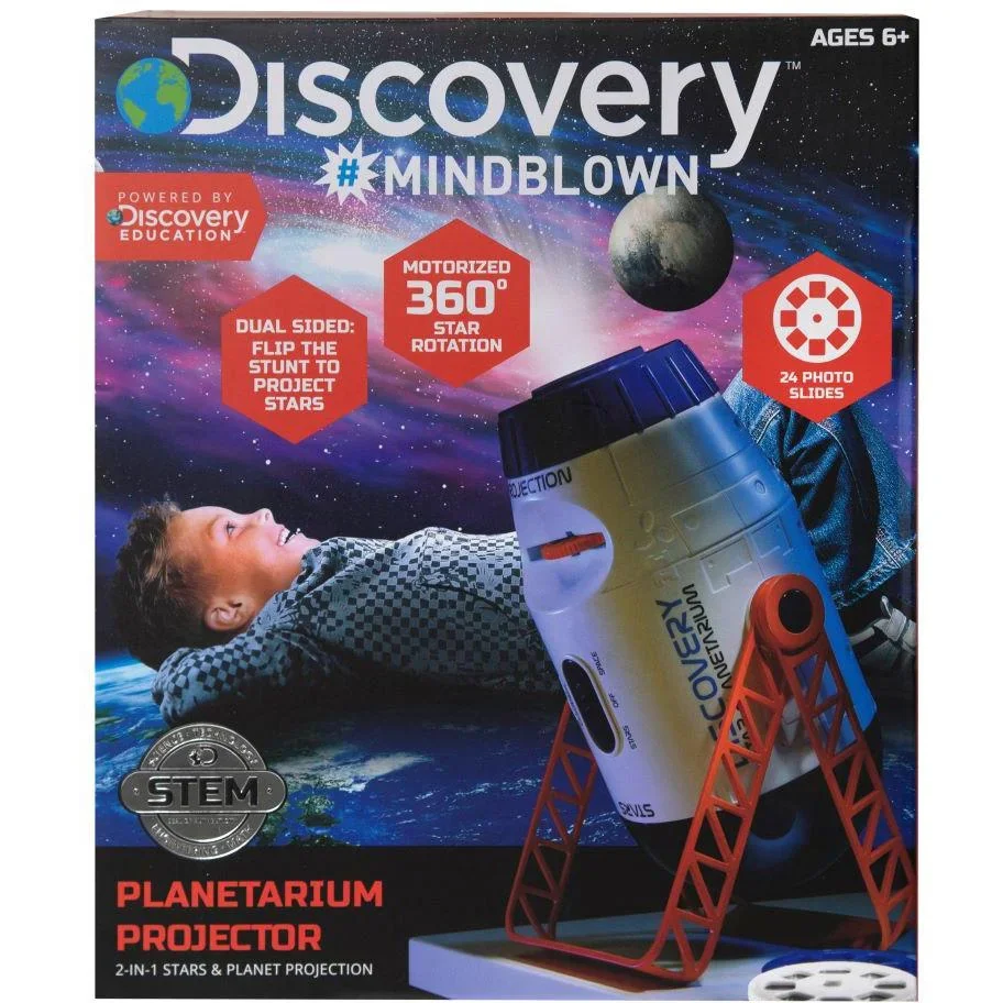 Discovery Mindblow Weltraumprojektor - 2in1 - Planetarium - 1