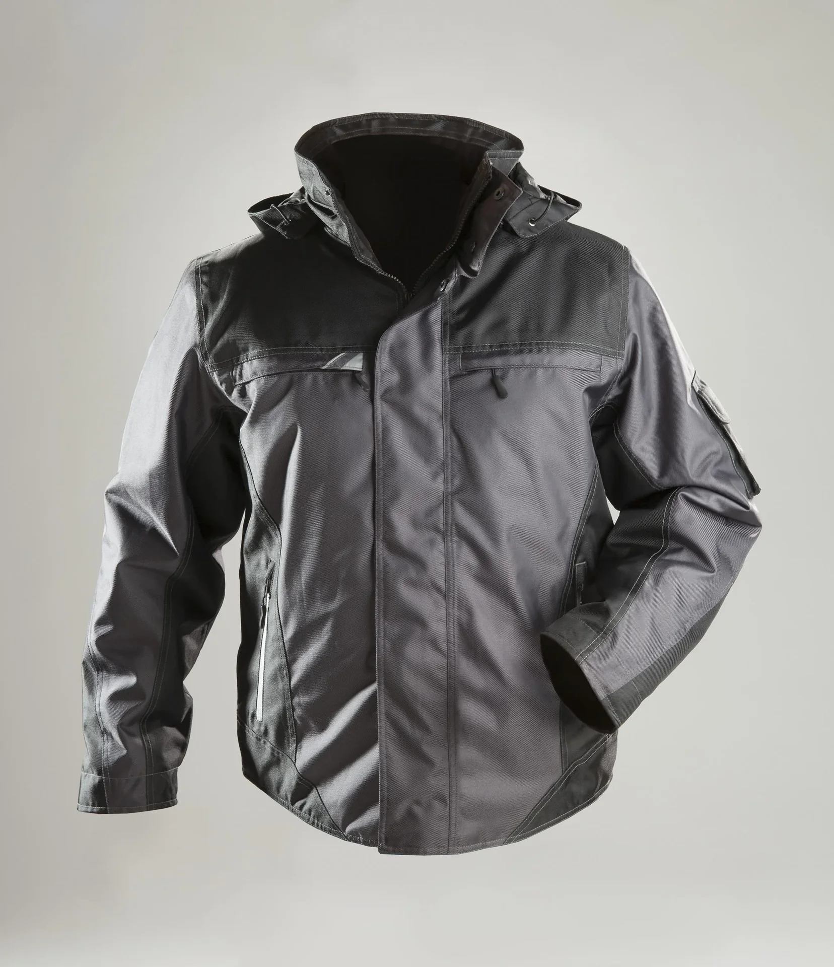 Winterjacke YUKON, Farbe schwarz/grau, Größe M - 7