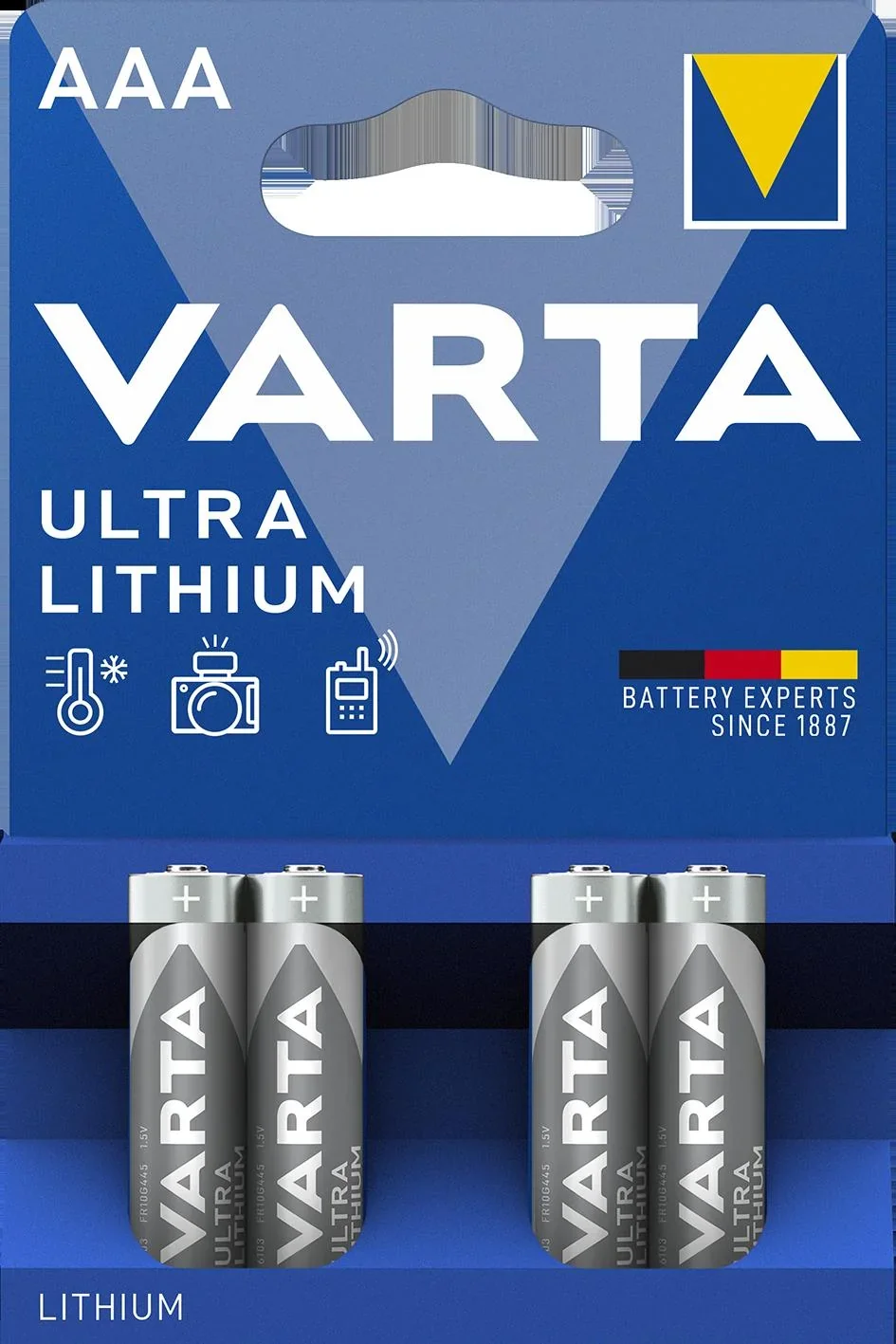 Ultra Lithium Micro (AAA) Batterie - 4 Stück - 0