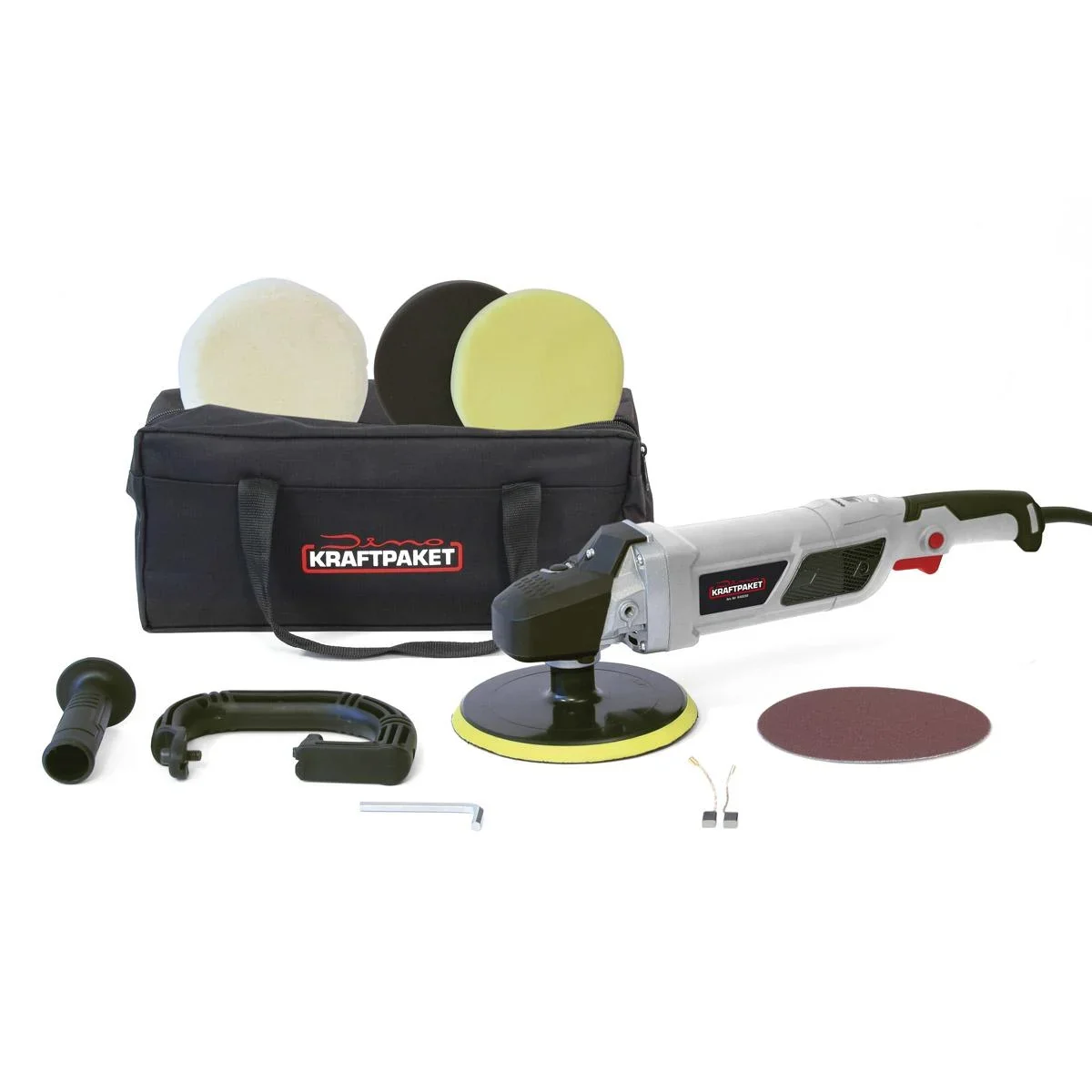 Auto Rotations-Poliermaschine - 1.500 Watt mit LC-Display - 4