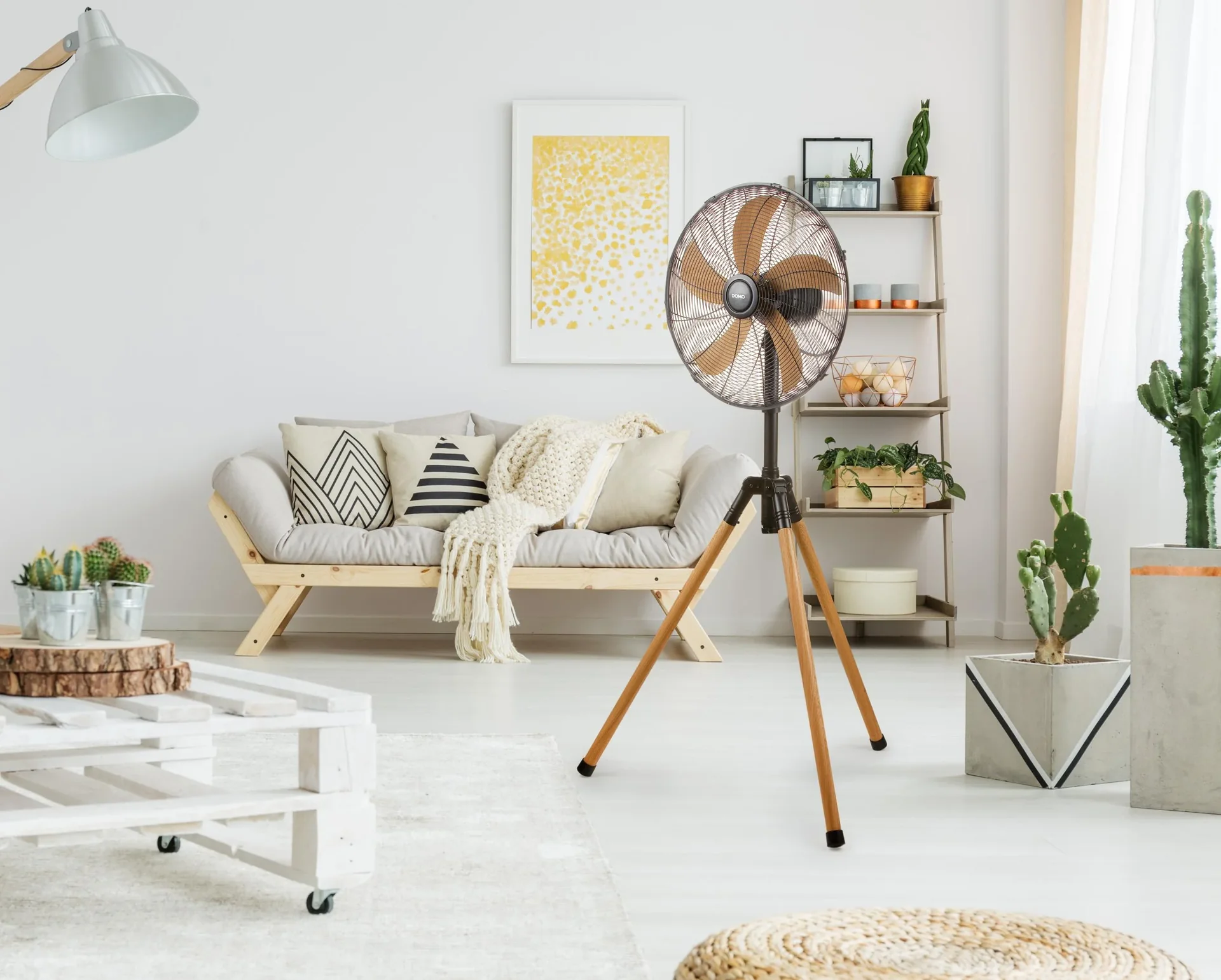 Standventilator in Holzoptik - 4