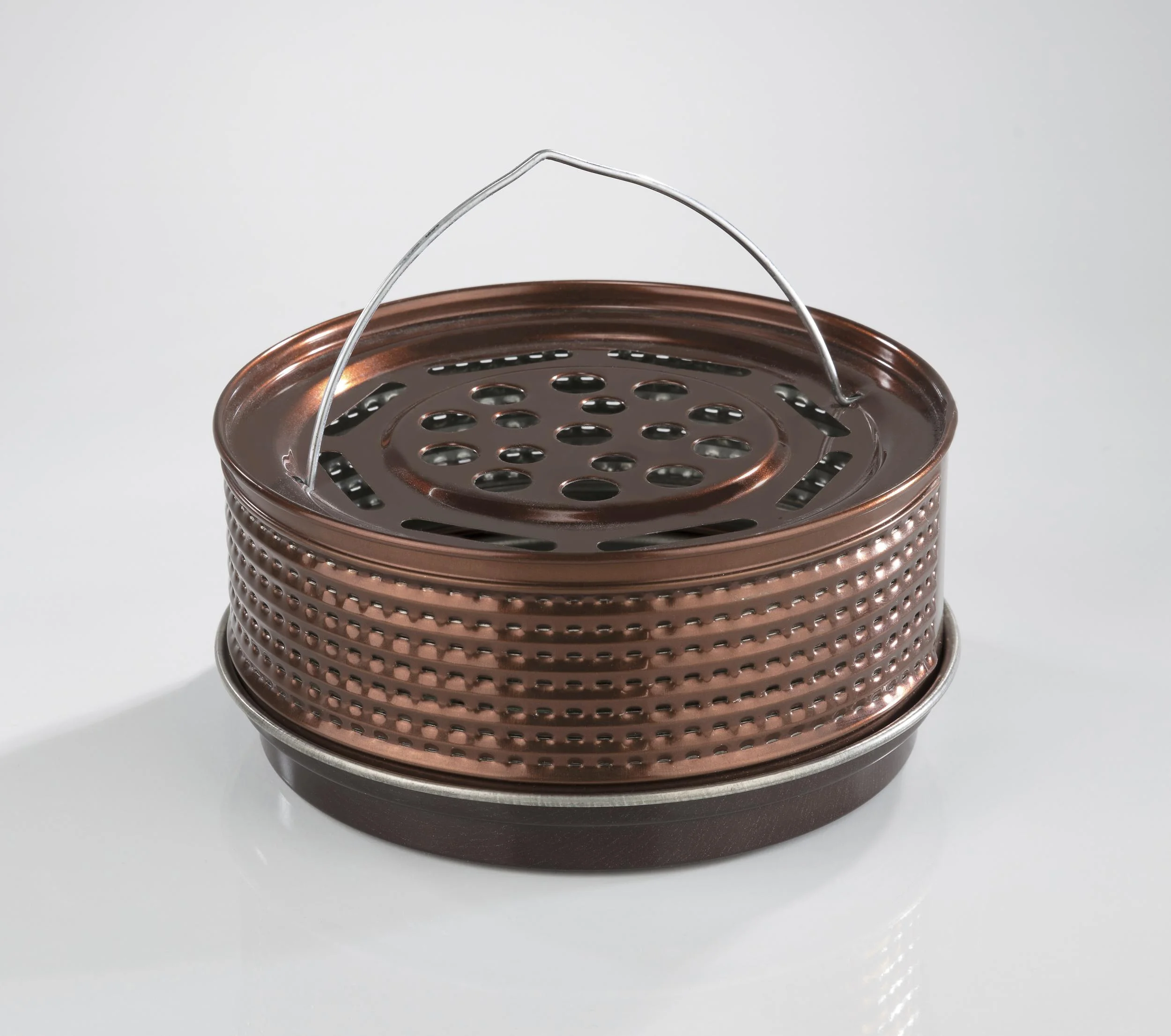 Insektenspiralhalter aus Metall, bronzefarben, inklusive 10 Insektenspiralen - 3