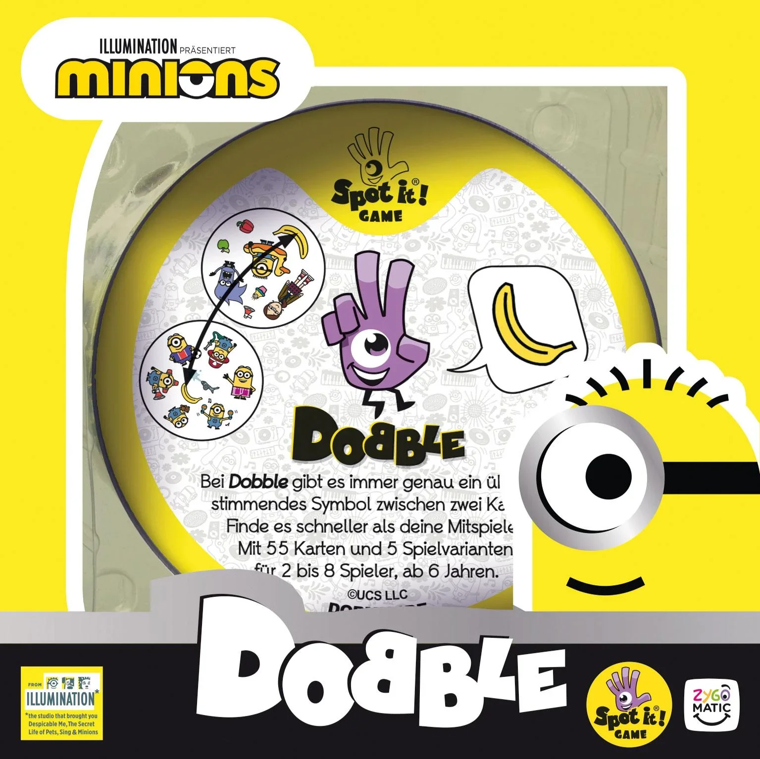 Gesellschaftsspiel Dobble Minions - 0