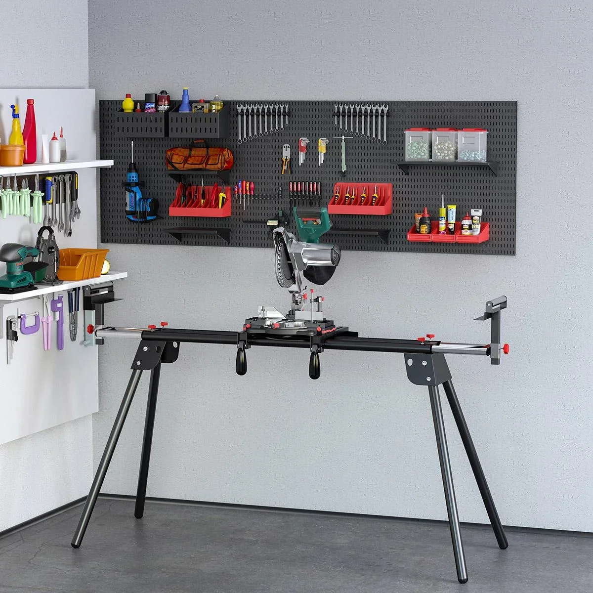 Arbeitstisch für Kapp- und Gehrungssägen Sägetisch - 2