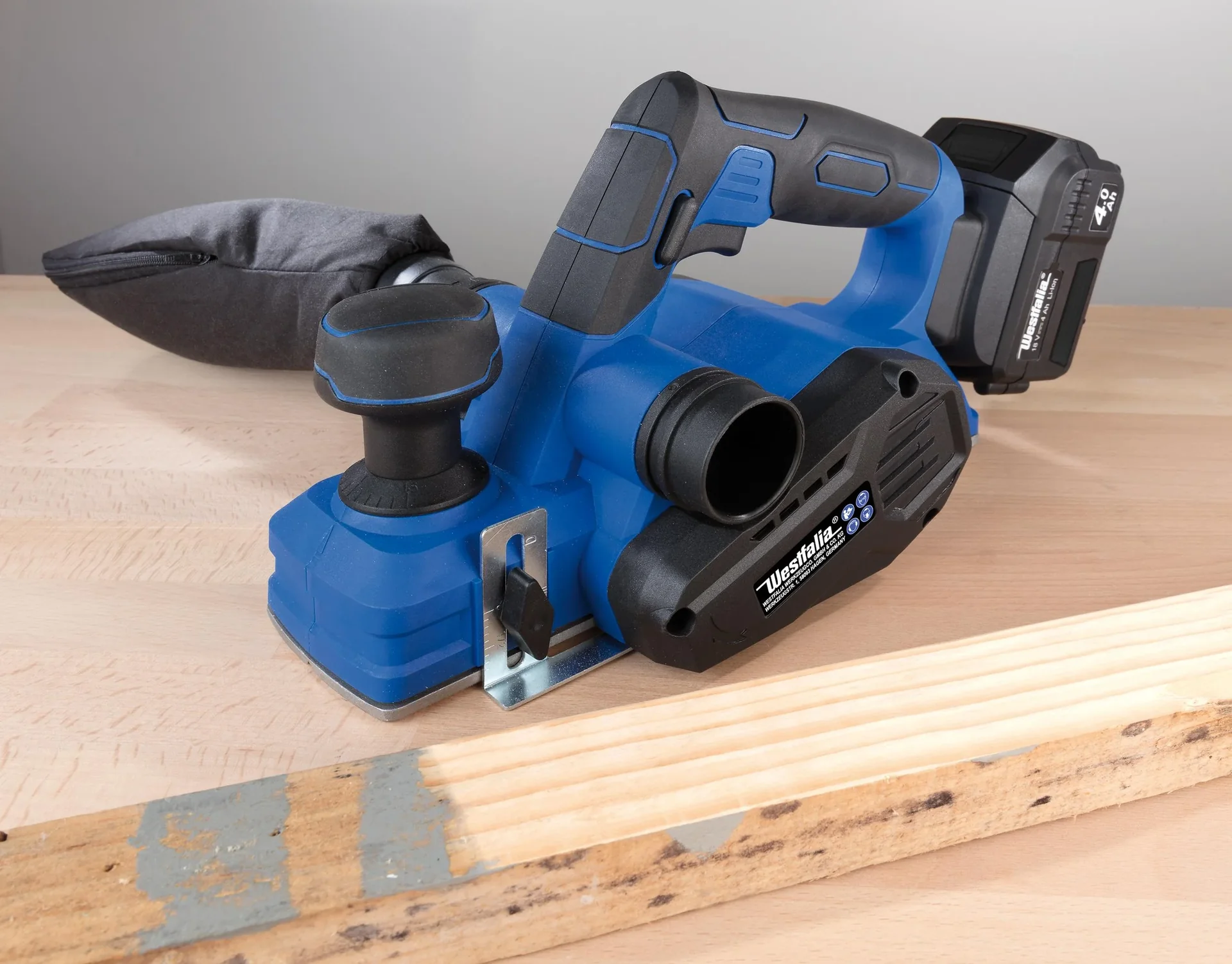 Akku Hobel Li-Ion AH18 18 V, ohne Akku und Ladegerät - 5