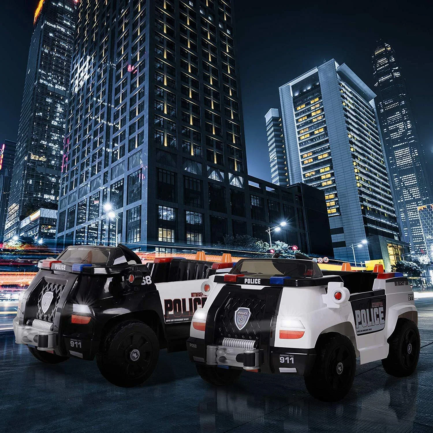Kinder Polizeiauto mit Fernbedienung - 5