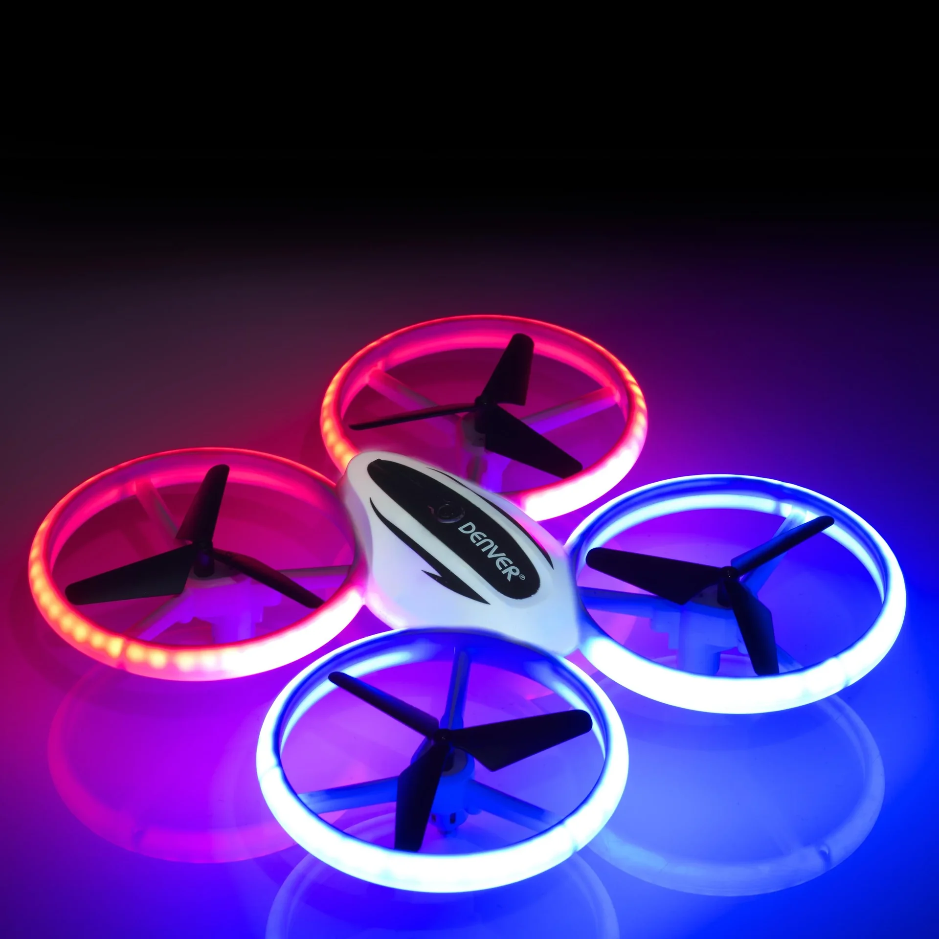 Drohne 17 cm, 4 Kanal mit Gyroskop und LED Licht - 5