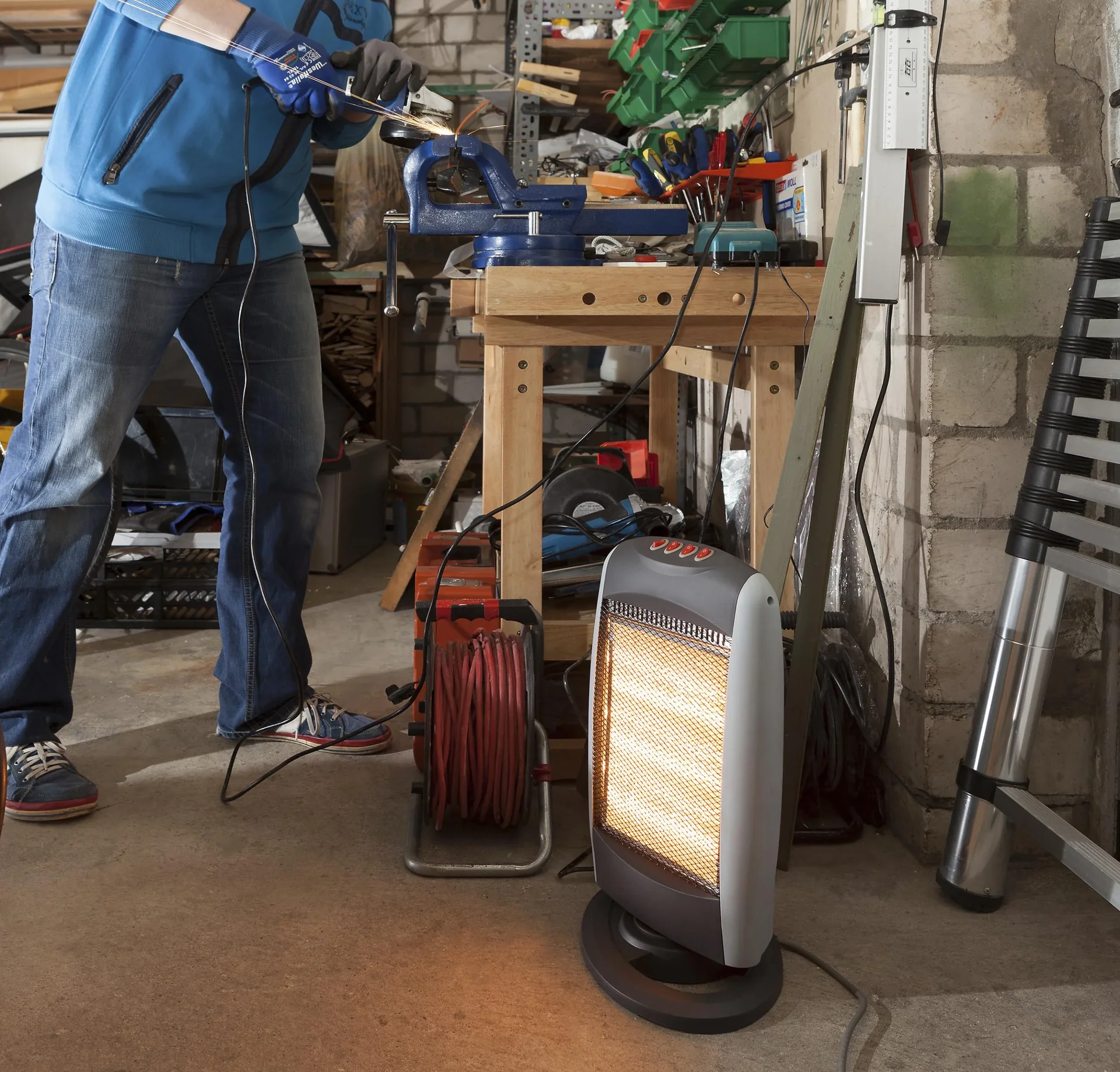 Halogen Heizgerät, 3 Stufen - 7