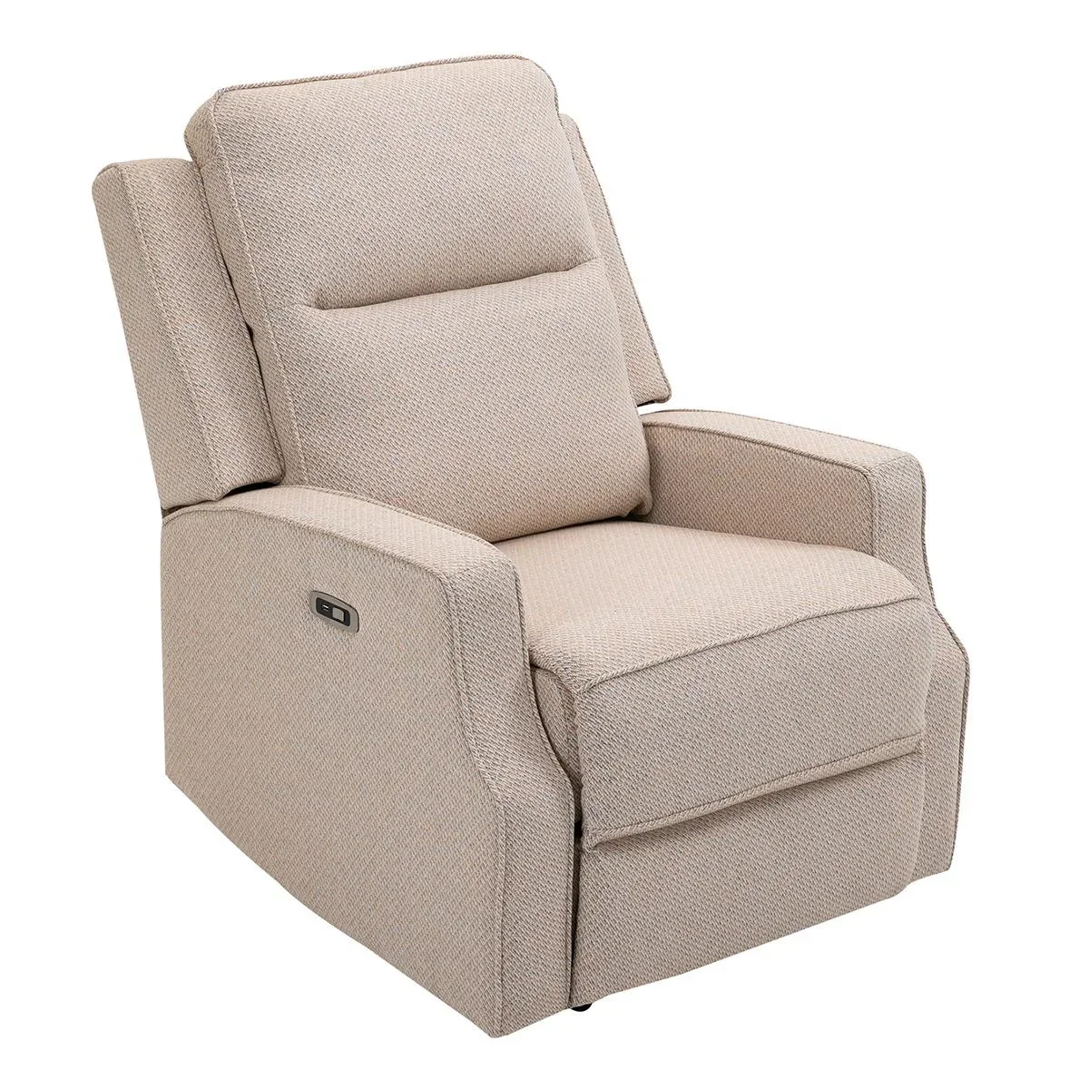 Relaxsessel Liegesessel TV Sessel Zero-Wall Funktion Einzelsofa 150° neigbar Fernsehsessel Polyester Beige 78 x 93 x 10 - 1