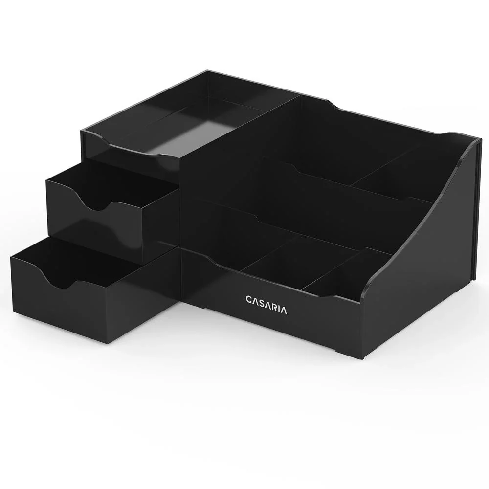 Make-up-Organizer schwarz - 0