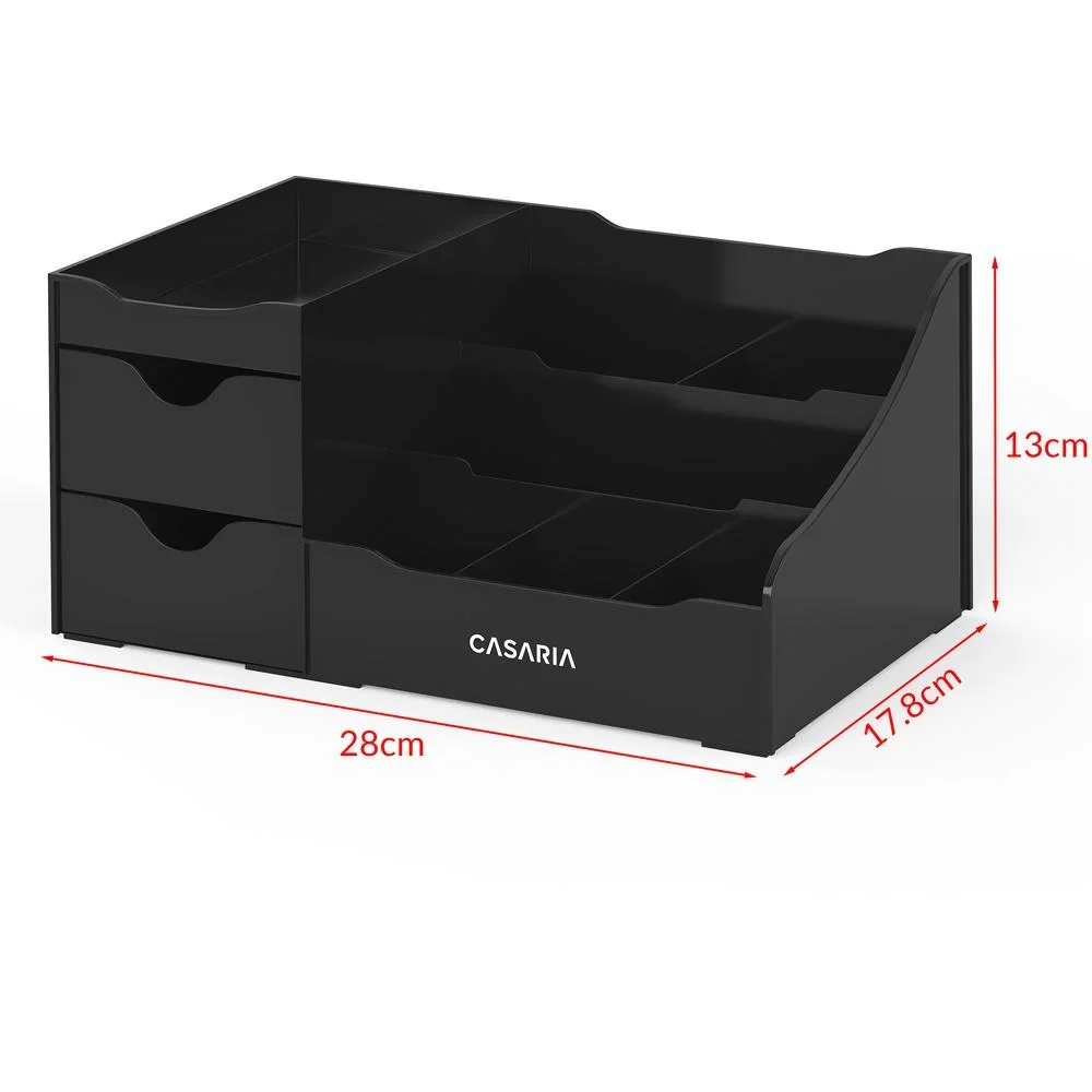 Make-up-Organizer schwarz - 1