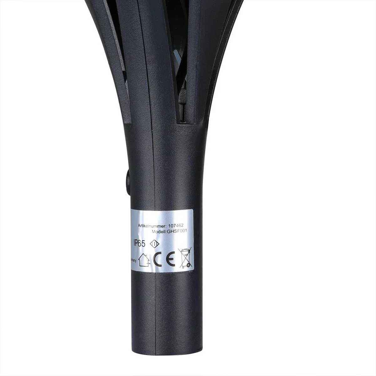 LED-Solartaschenlampe - 2er-Set - Mit Flammeneffekt - 2