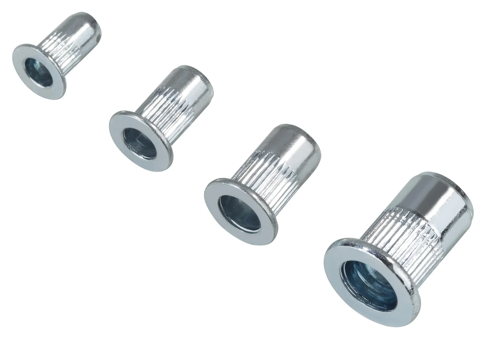 Blindnietmuttern Set 100 tlg.- M3, M4, M5, M6 je 25 Stück - 0