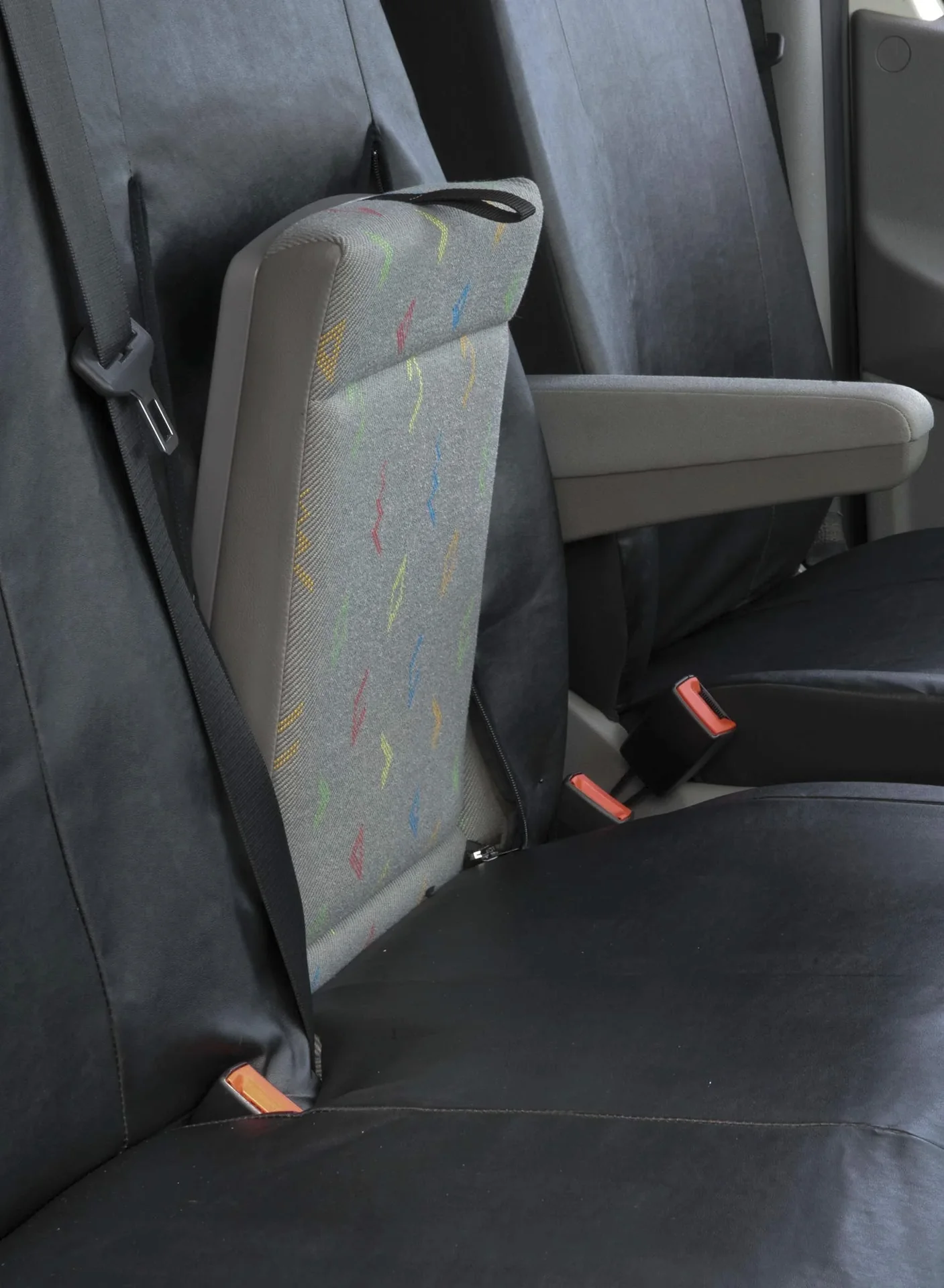Passform Sitzbezüge für Einzelsitz und Doppelbank vorne für Mercedes Sprinter und VW Crafter ab BJ 05/2006 - heute - 1