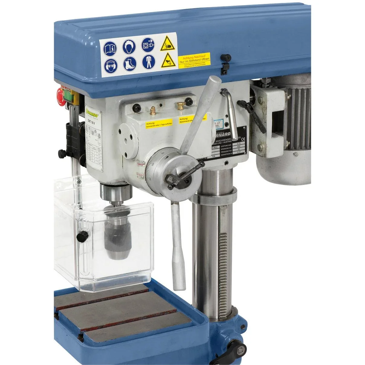 Bernardo Tischbohrmaschine DMT 16 V / 400 V Spannungsversorgung + Spindel - 1