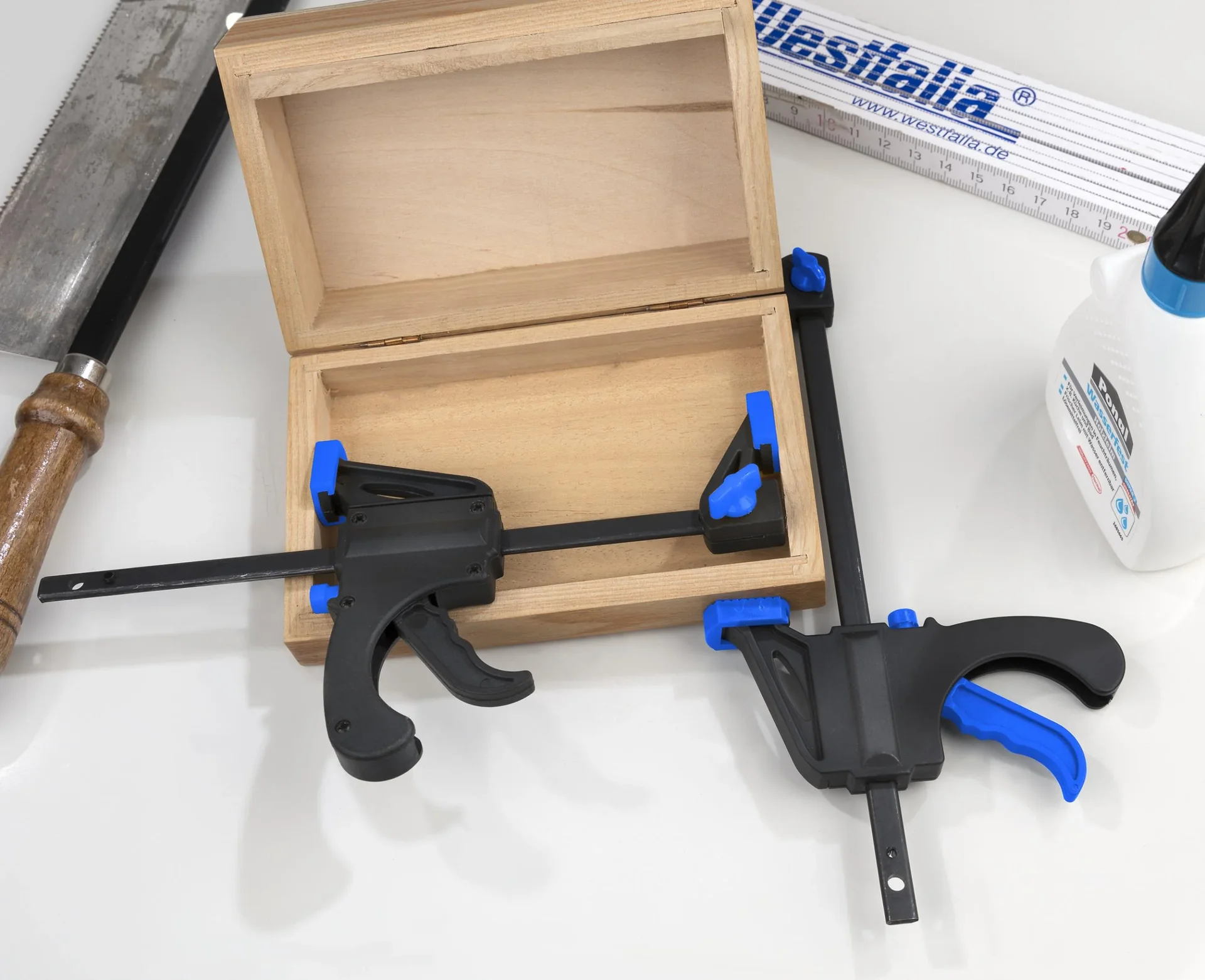 Klemmen- und Zwingen Satz 16-teilig - 2