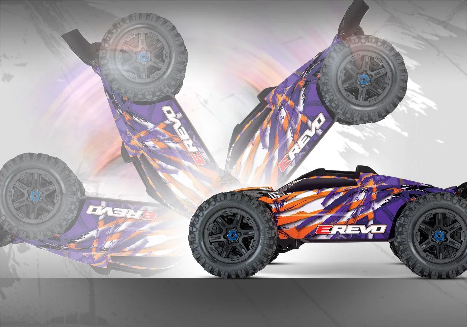 E-Revo BL 2.0 4x4 VXL purple RTR ohne Akku/Lader 1/8 4WD Racing Truck Brushless - 2