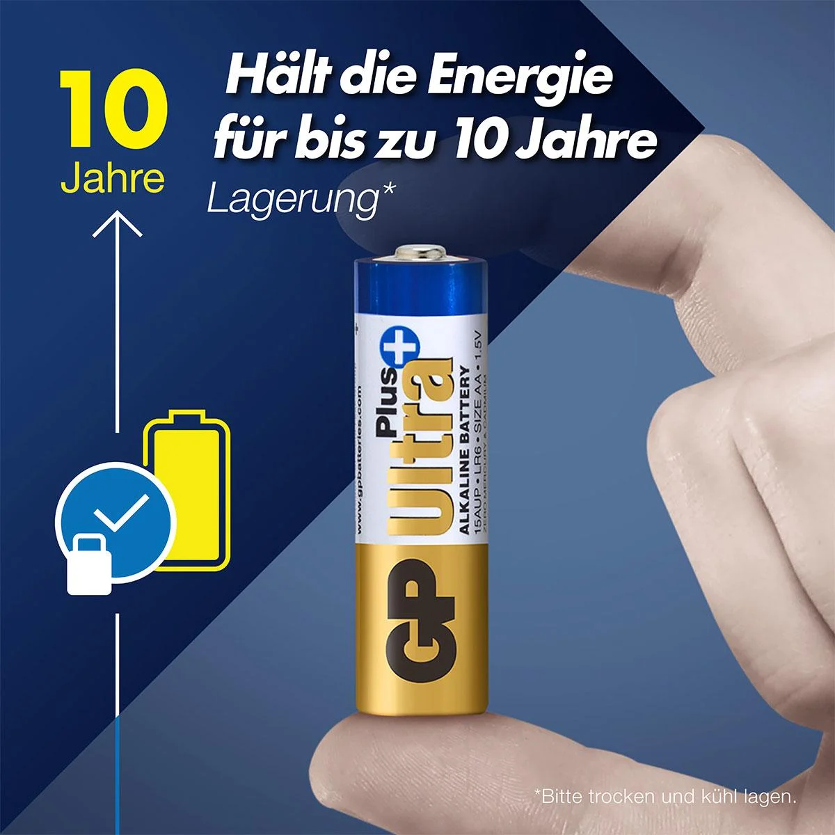 ULTRA PLUS Mignon (AA) Alkaline Batterien - 4 Stück - 6