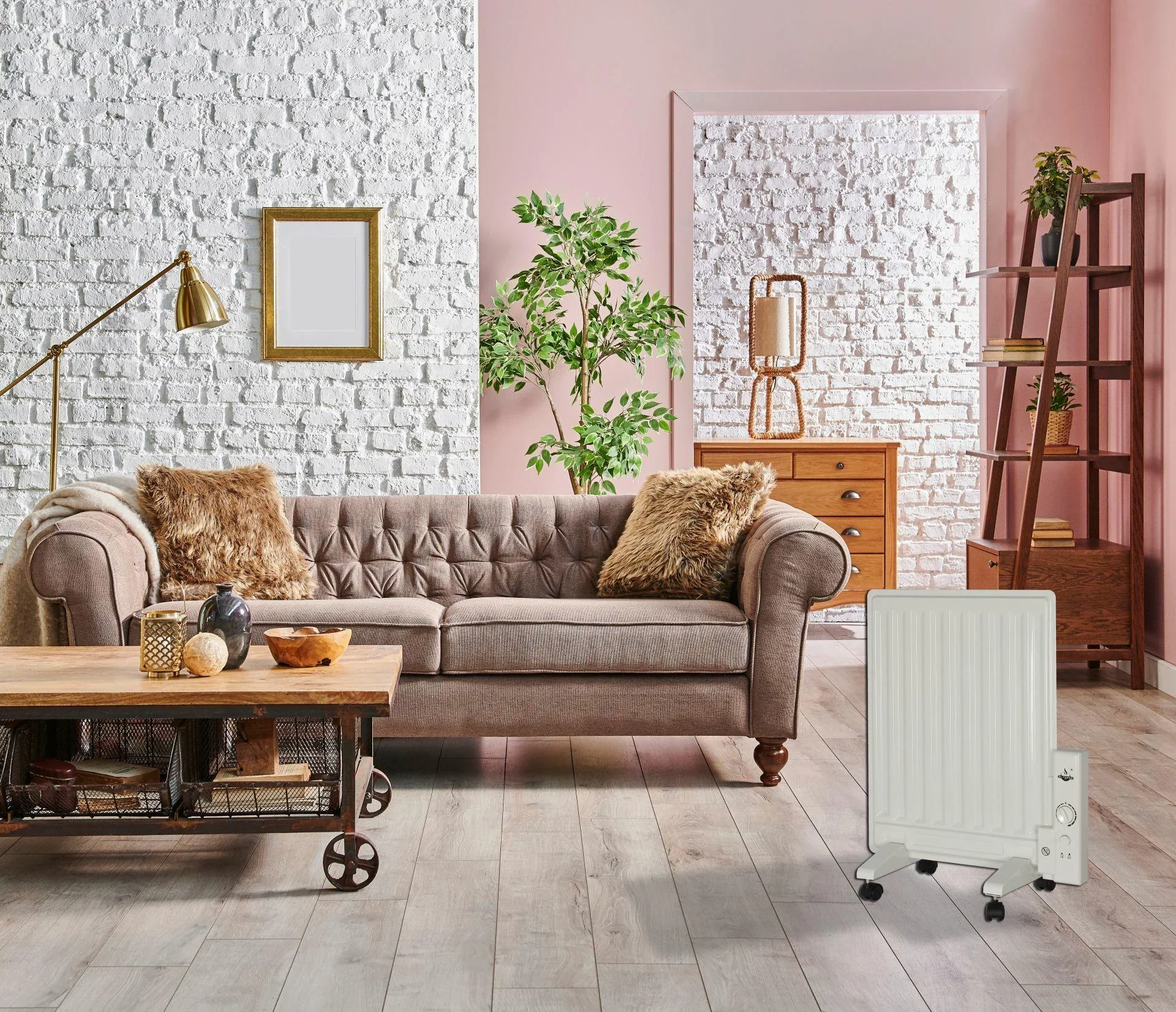 Öl Paneelheizer, weiß, 400 W - 3