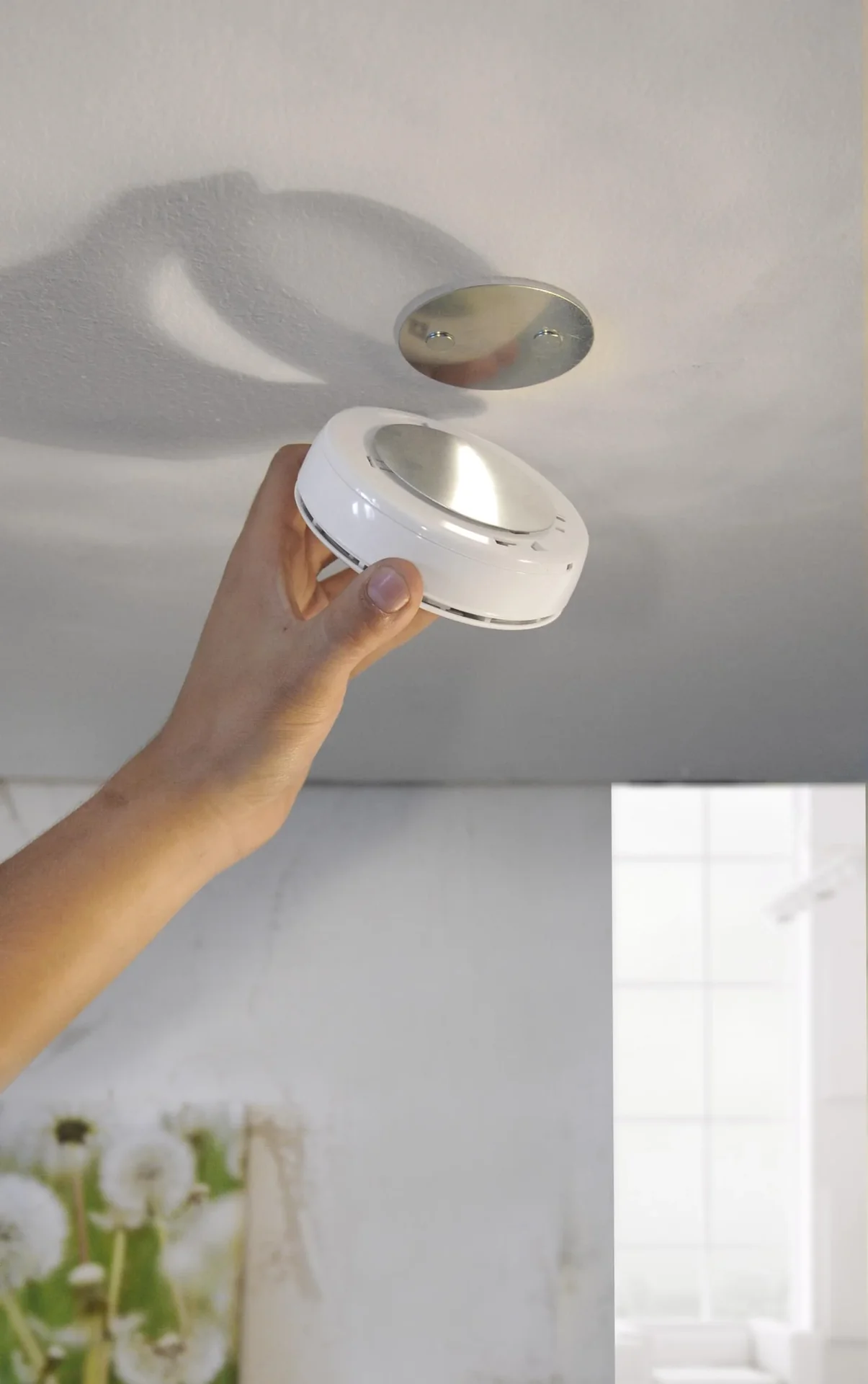 Magnetbefestigung für Gas- und Rauchwarnmelder, 1 Stück - 0