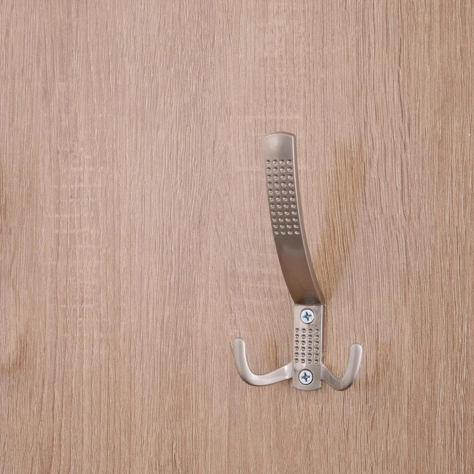 3-teiliges Garderoben-Set Flurgaderobe mit Schuhschrank Garderobe Wandspiegel 4 Haken Natur 30 x 100 cm - 4