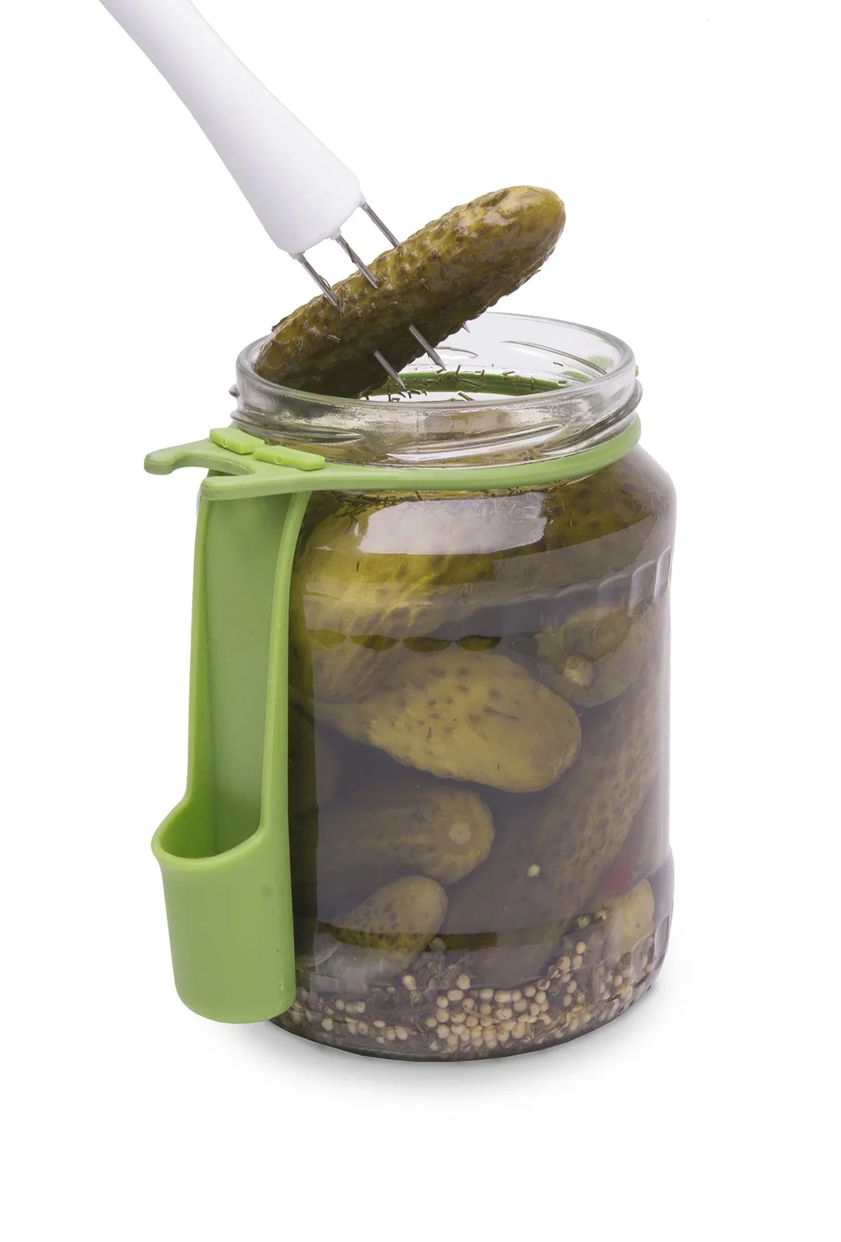 Gurkenglas-Butler mit Piekser, Limettengrün - 0
