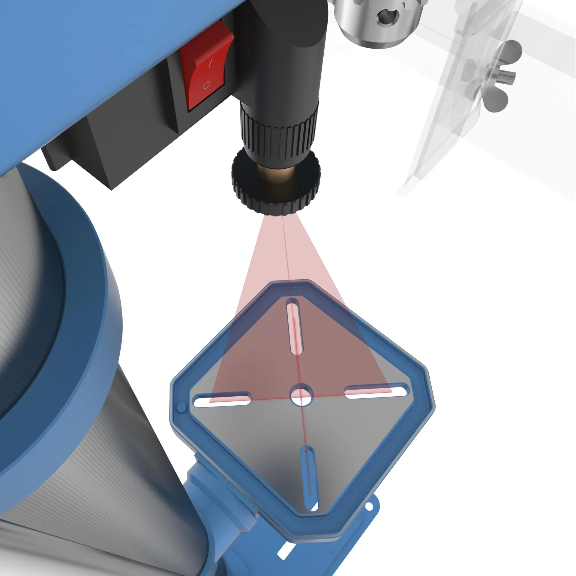 Säulenbohrmaschine GSB 20 LASER/500W - 2