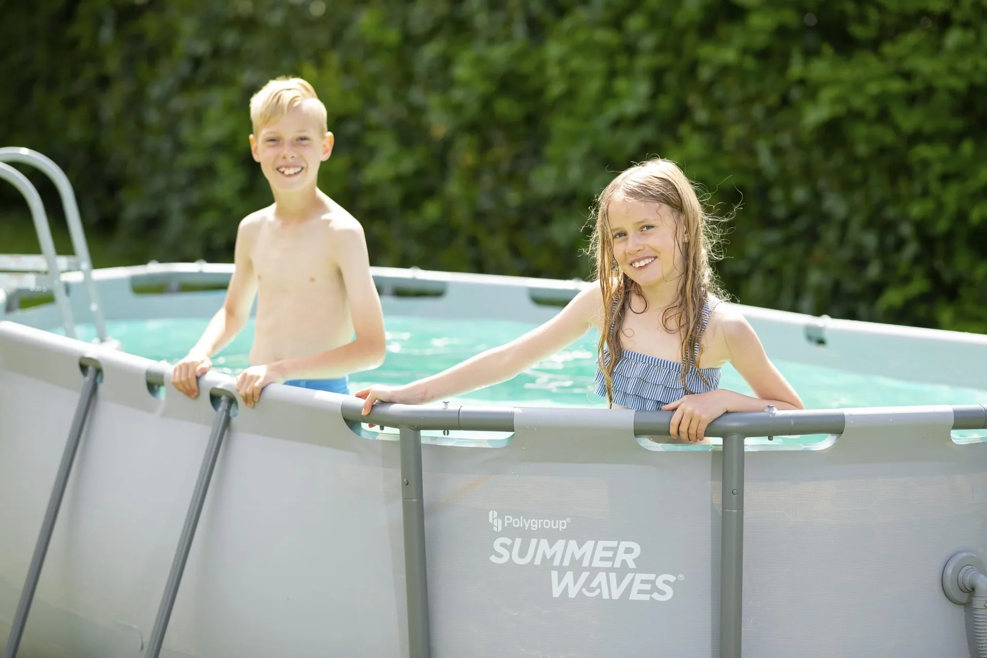 Active Frame Pool 300 x 200 x 84 cm anthrazit - 6