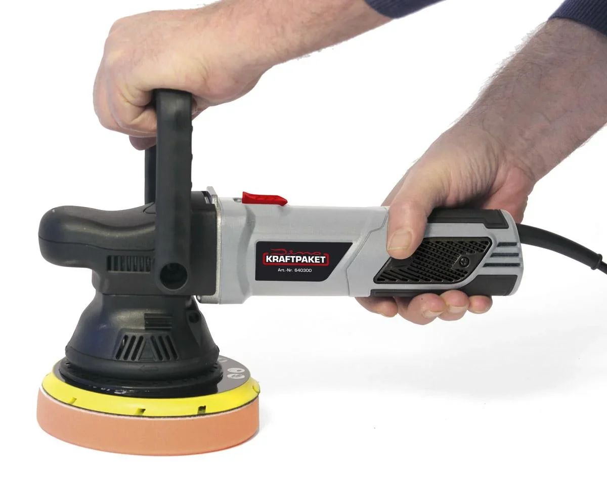 Exzenter Poliermaschine 900 Watt - 21 mm Hub - im XXL-Set - 10