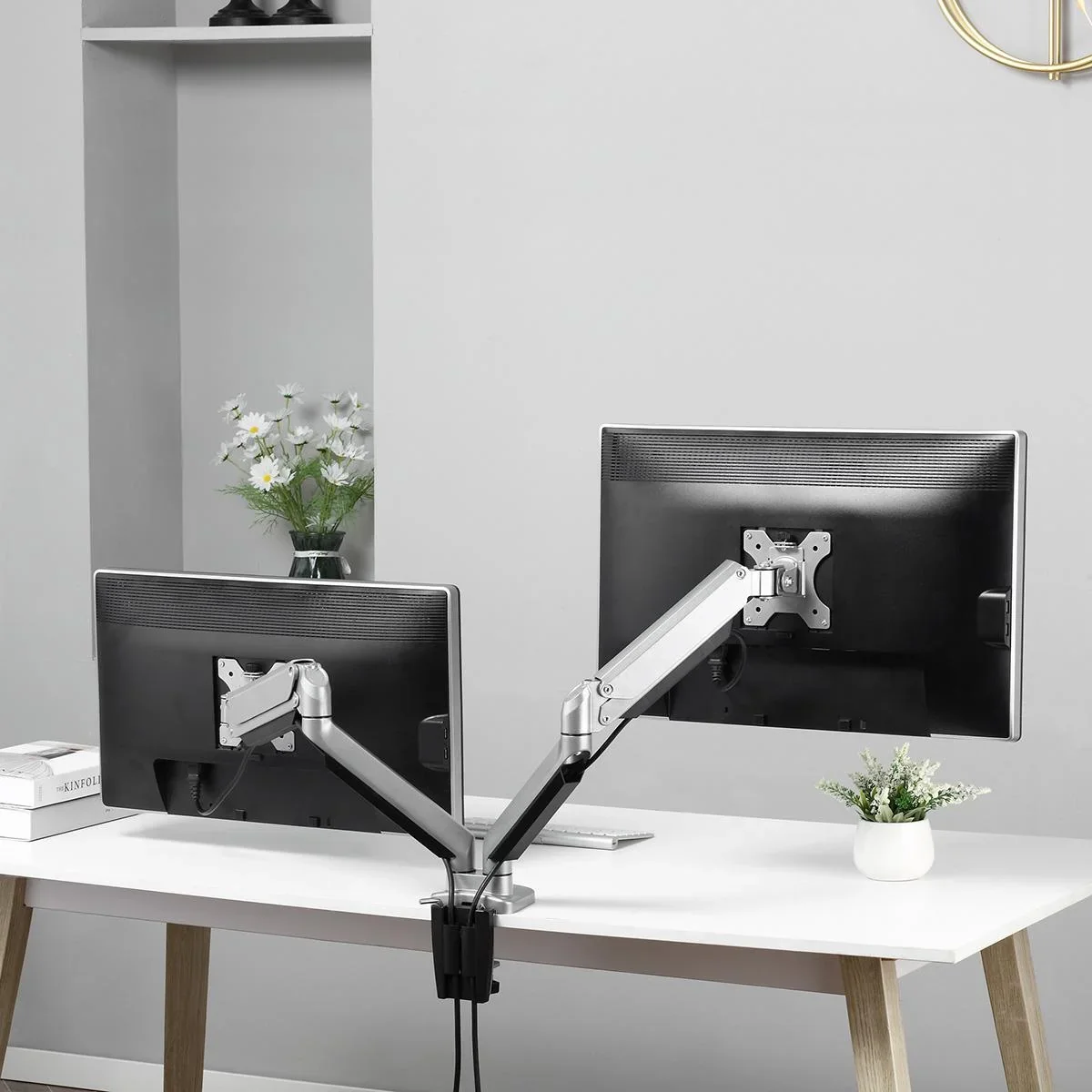 Monitorhalterung 93 cm x 11 cm x 47 cm - 0