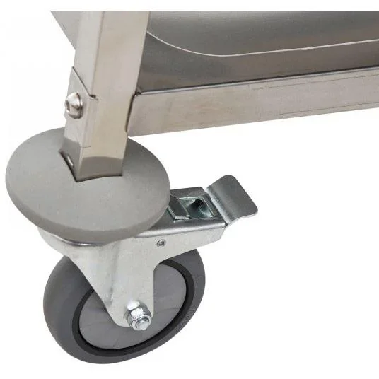 Servierwagen Küchenwagen 3 Ablage Silber - 3