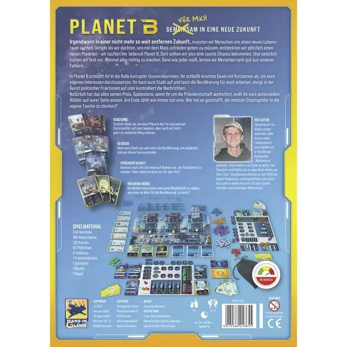 Gesellschaftsspiel Planet B - 1