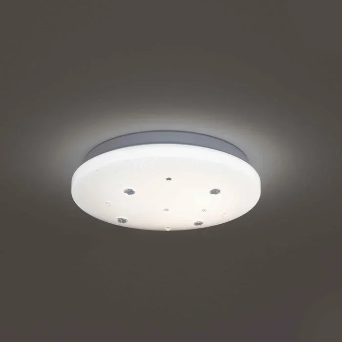 LED Glitzer- Decken-/Wandleuchte Shining Diamond 9W + Sleeptimer & Lichtfarbenwechsel Ø 220 mm - 2