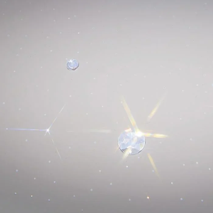 LED Glitzer- Decken-/Wandleuchte Shining Diamond 9W + Sleeptimer & Lichtfarbenwechsel Ø 220 mm - 3