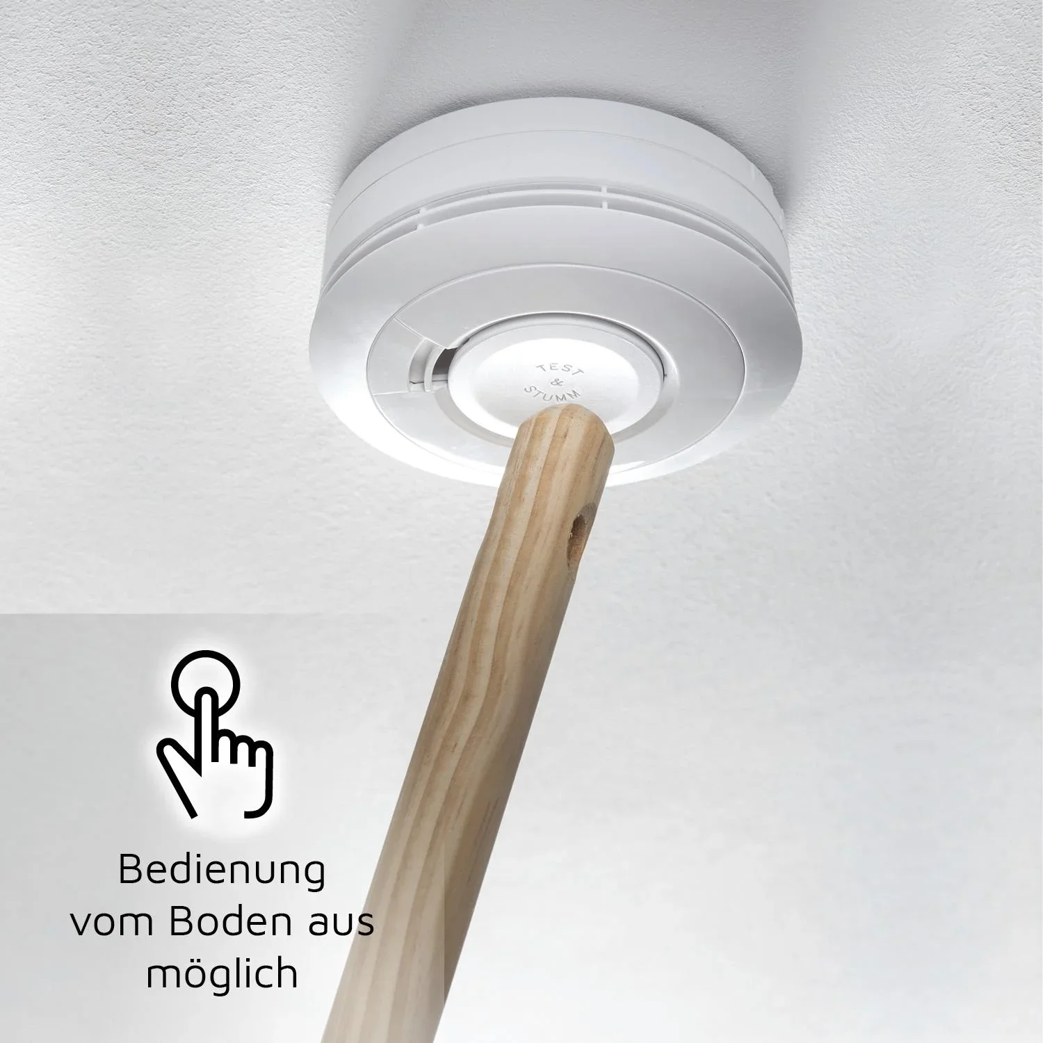 Funk-Rauchwarnmelder EI650RF mit 10-Jahres-Batterie - 0