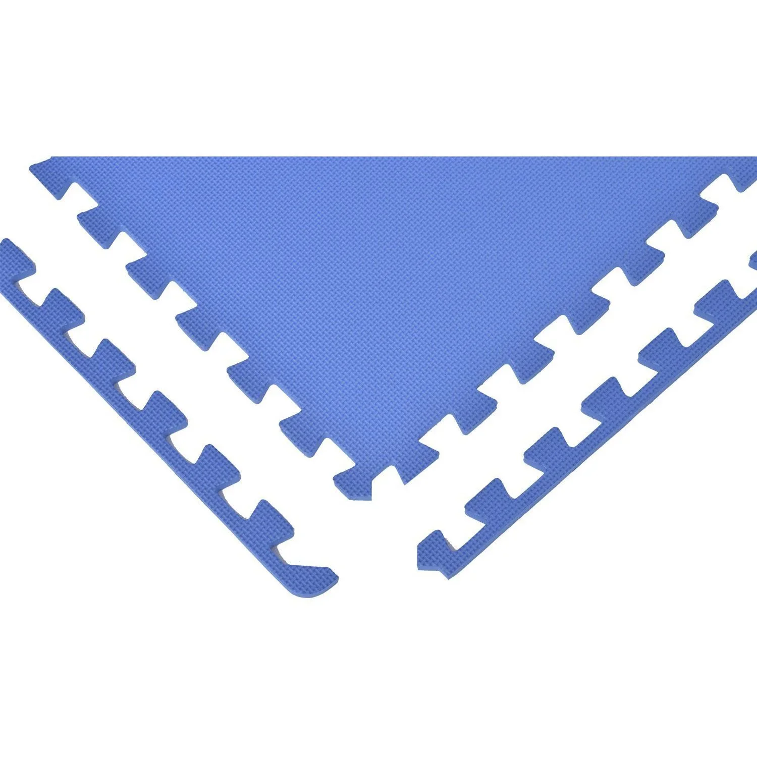 8 tlg Puzzlematte Spielmatte Bodenmatte Turnmatte EVA blau - 0
