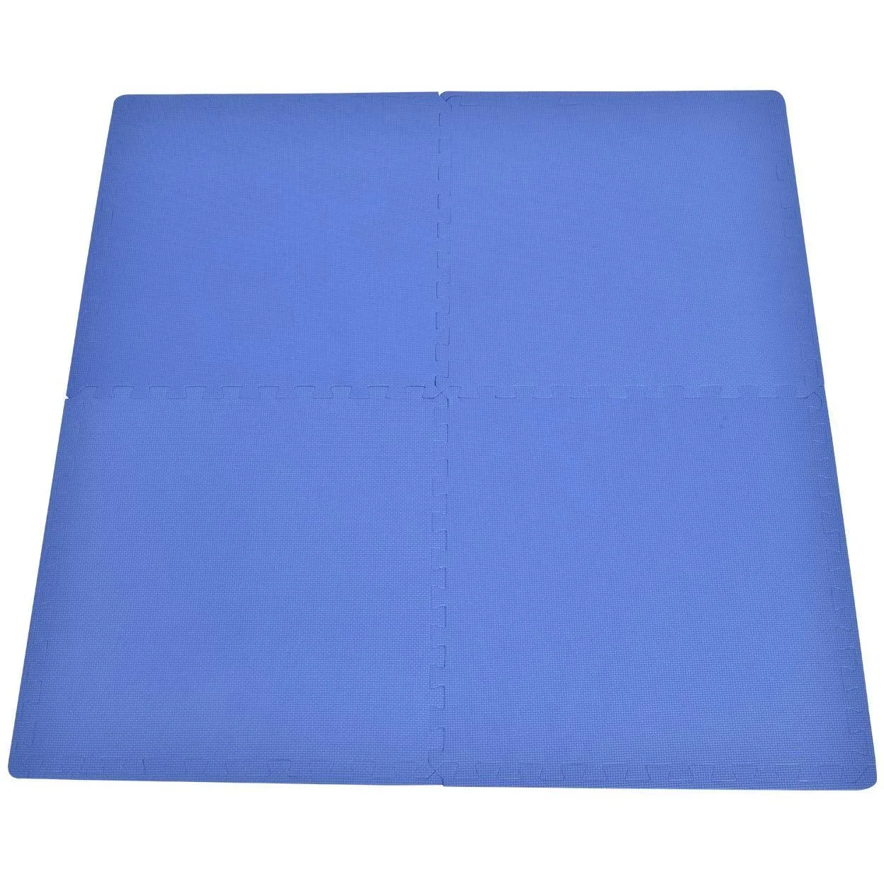 8 tlg Puzzlematte Spielmatte Bodenmatte Turnmatte EVA blau - 3