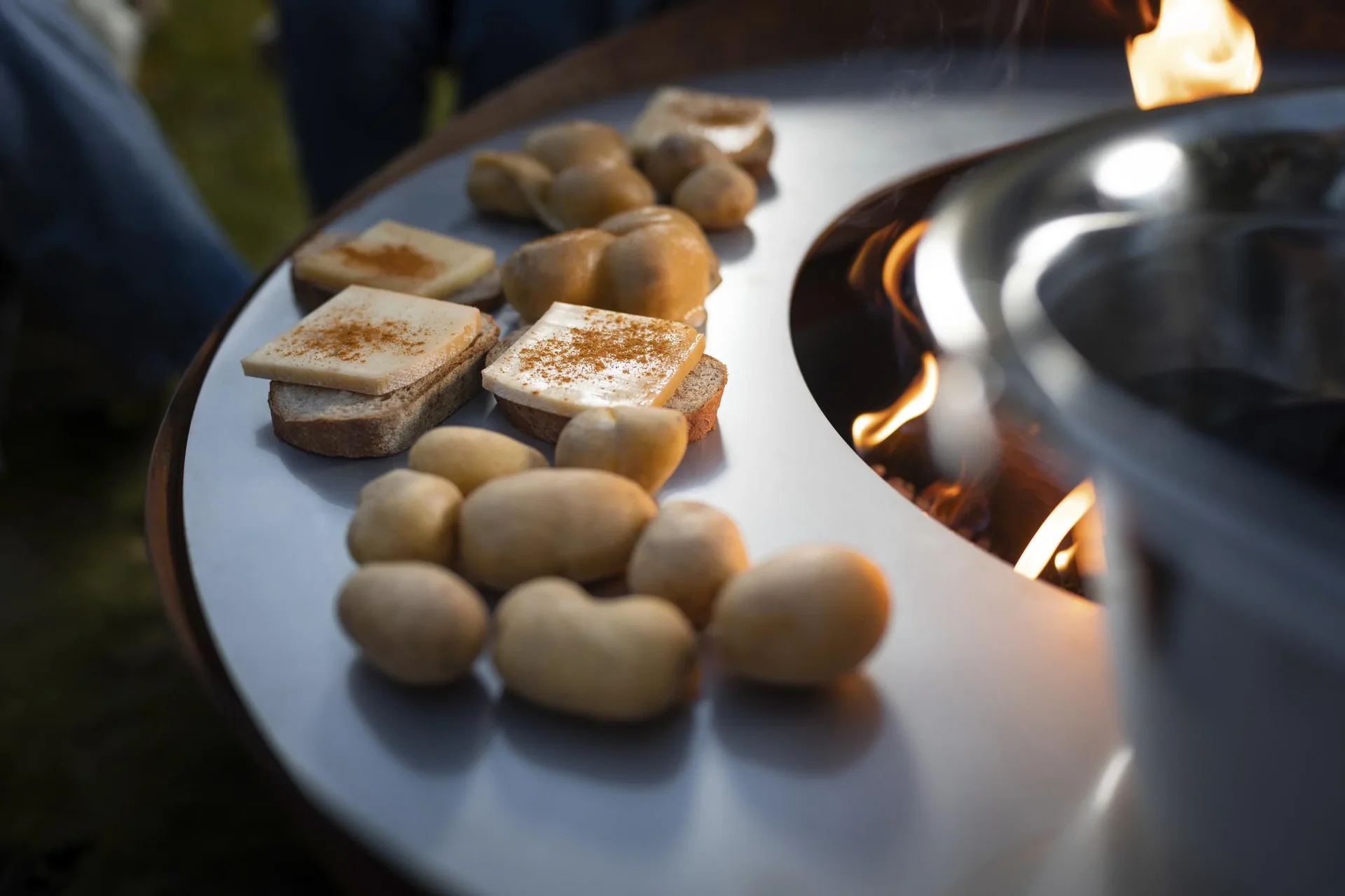 Feuerschale Wave rost, ohne Zubehör - 7
