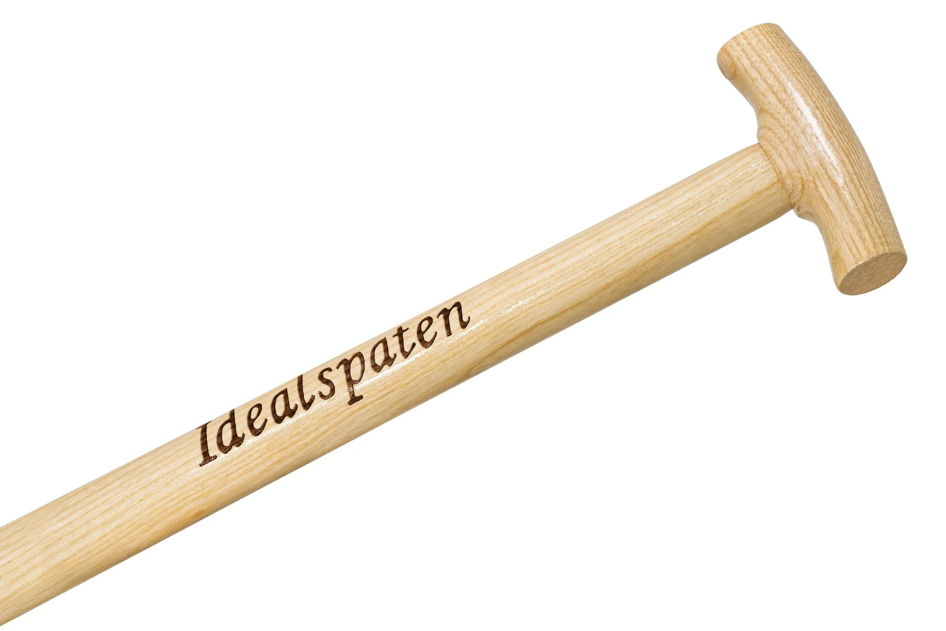 Spaten, Rode- und Baumschulspaten, Gr. 2, poliert, Trittschutz, Federnverst., Verstärkungsring, Eschen-T-Stiel 85 cm - 2