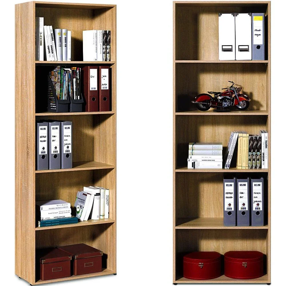 Bücherregal Trio Typ 03 Eiche - 3