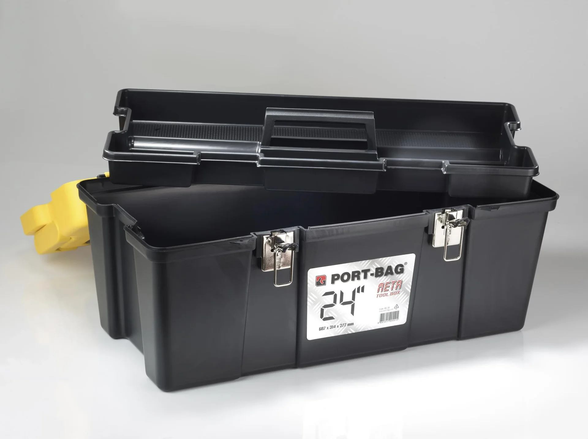 Werkzeugbox Metall - Kunststoff 607 x 314 x 277 mm - 2