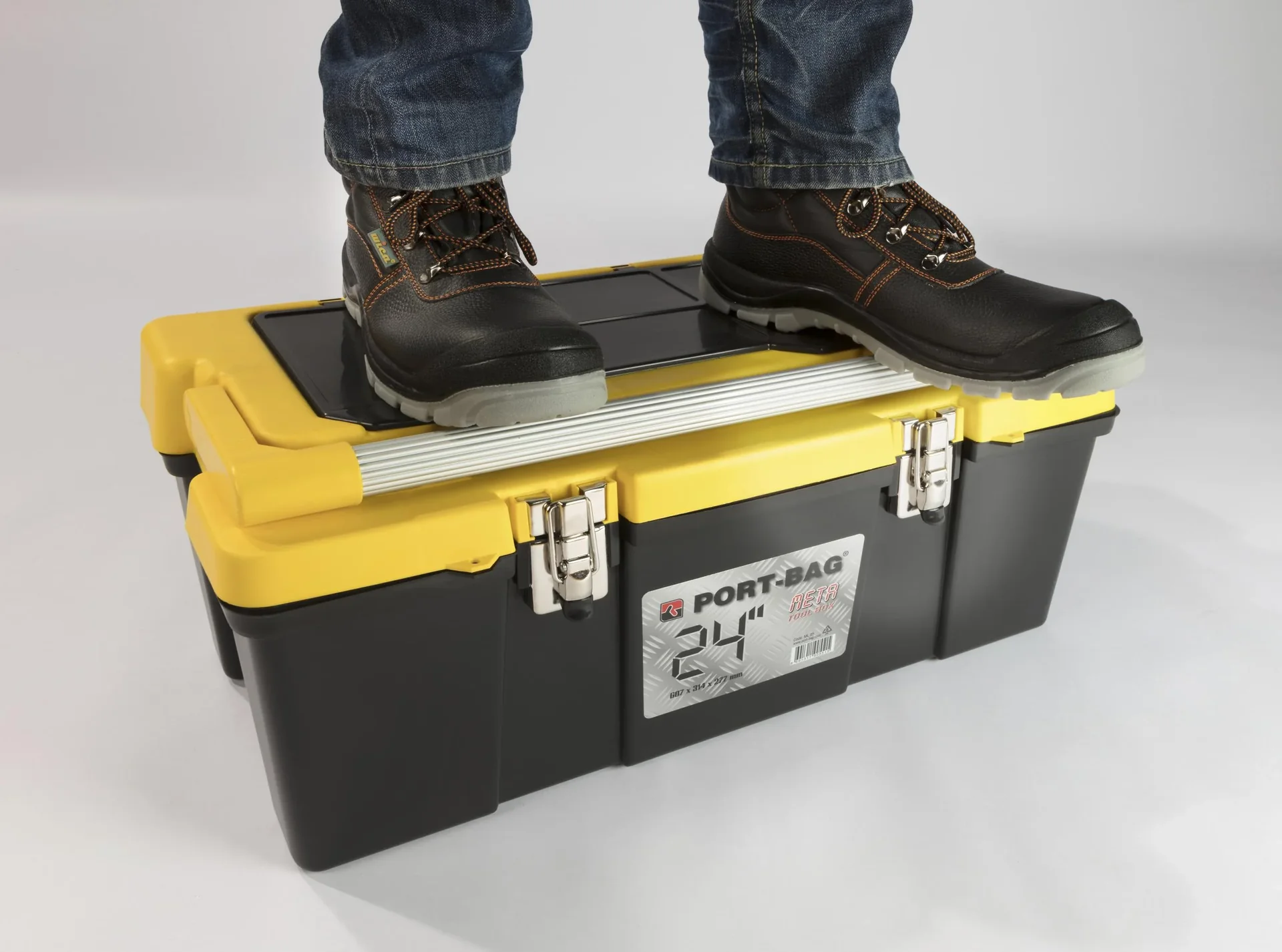 Werkzeugbox Metall - Kunststoff 607 x 314 x 277 mm - 3