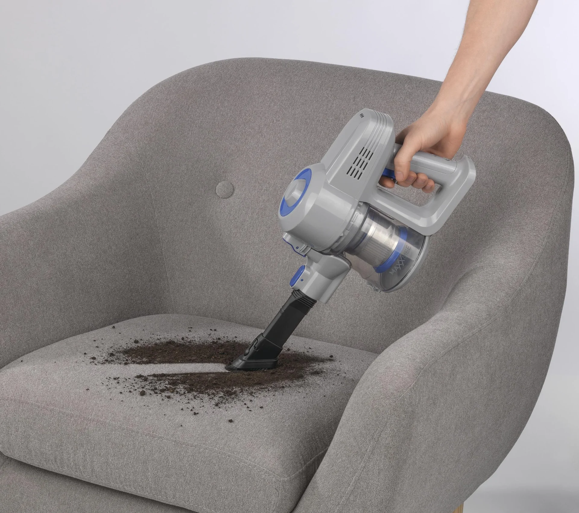 MAXXMEE Akku-Zyklon-Staubsauger mit bis zu 80 cm. Verstellbarem Teleskoprohr - 7