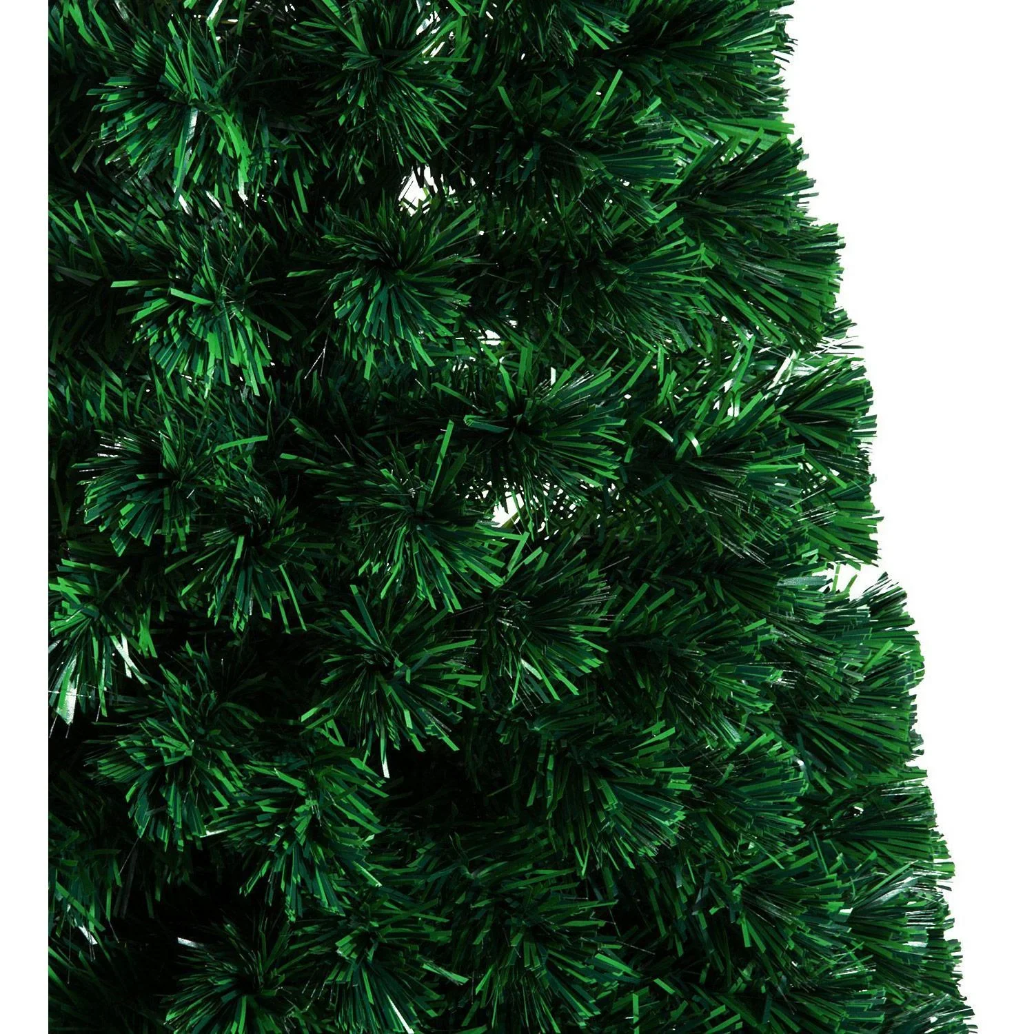 Weihnachtsbaum Christbaum Lichtfaser 150cm Grün - 4