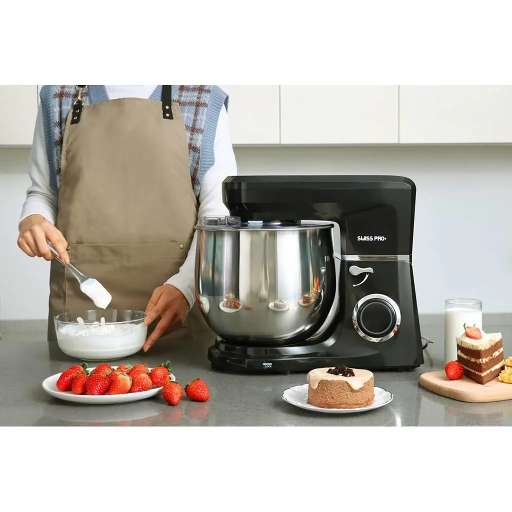 NL Leistungsstarker Food Processor - 2200W - 10L - Schwarz - 1