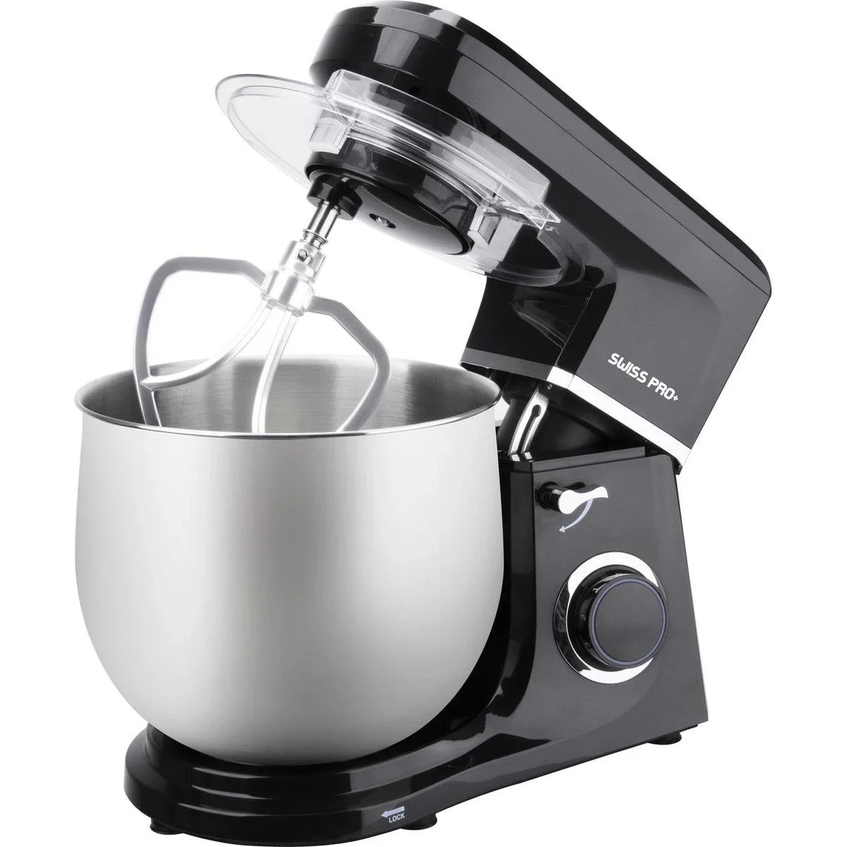 NL Leistungsstarker Food Processor - 2200W - 10L - Schwarz - 3